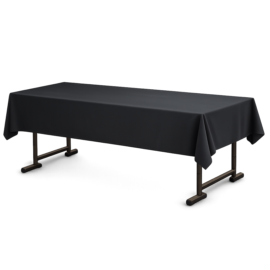 6x3 table with white cover 6x3 table with white cover
